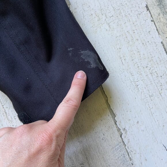 First Gear Mens Size Medium Rush Hypertex Motorcycle Jacket Black/Gray - Picture 12 of 12